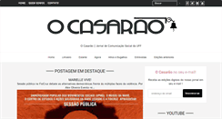 Desktop Screenshot of jornalocasarao.com