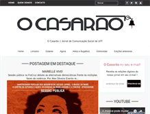 Tablet Screenshot of jornalocasarao.com